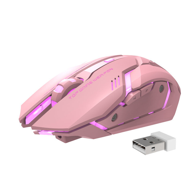 Silent Wireless Gaming Mouse: Ultimate Precision and Comfort!