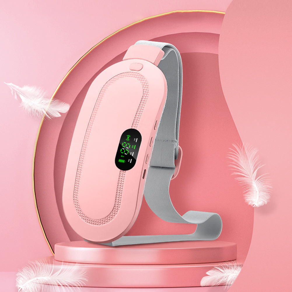 Menstrual Pain Relief Heating Pad with Massage – Pink Gift Box