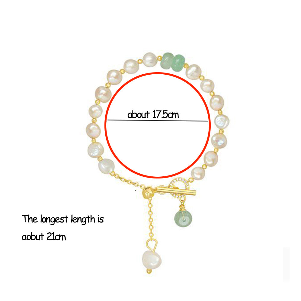 Embrace Elegance with Our Irregular Freshwater Pearl Bracelet!