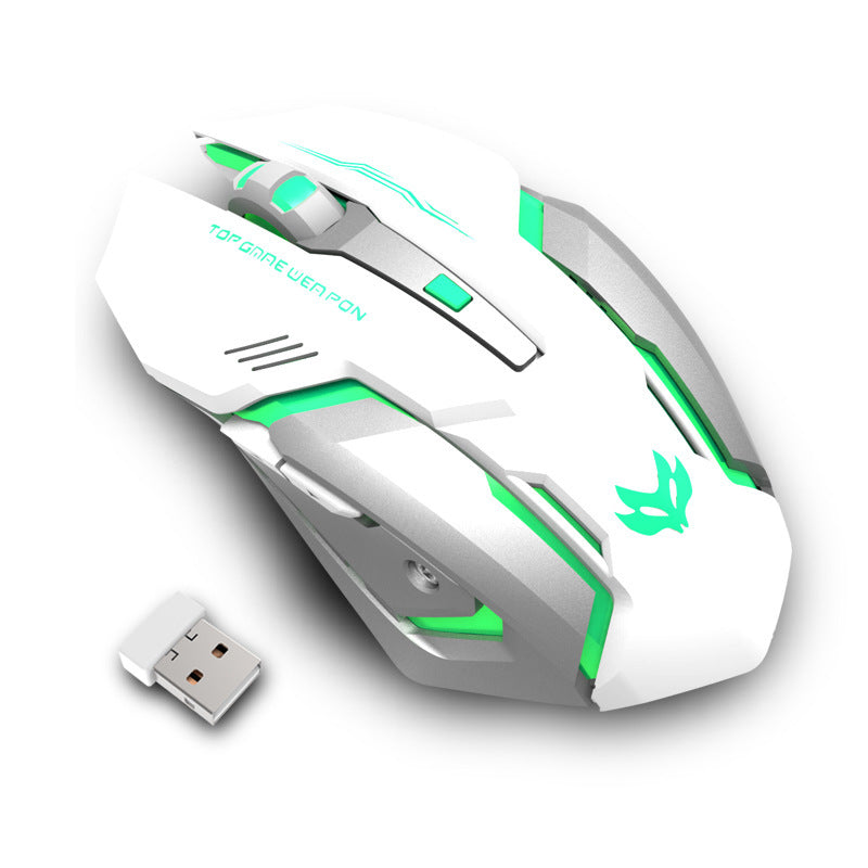 Silent Wireless  Gaming Mouse: Ultimate Precision and Comfort!