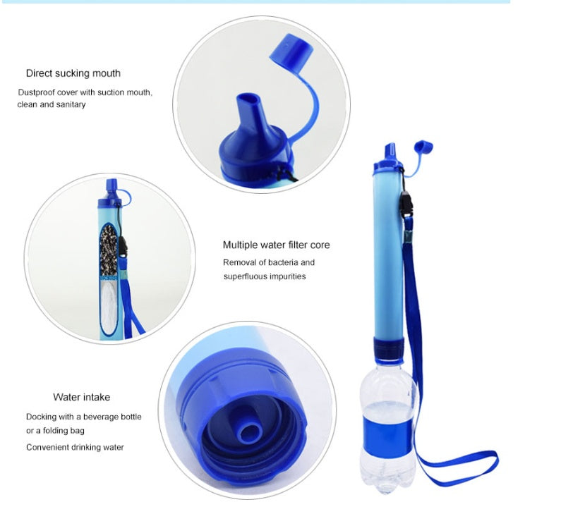 Drink Clean Water Anywhere with Our Portable Filter Straw!