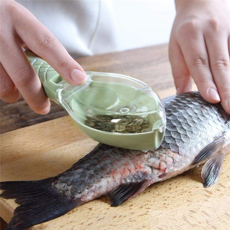 Effortlessly Clean and Scale Fish with Our Multi-Function Brush!