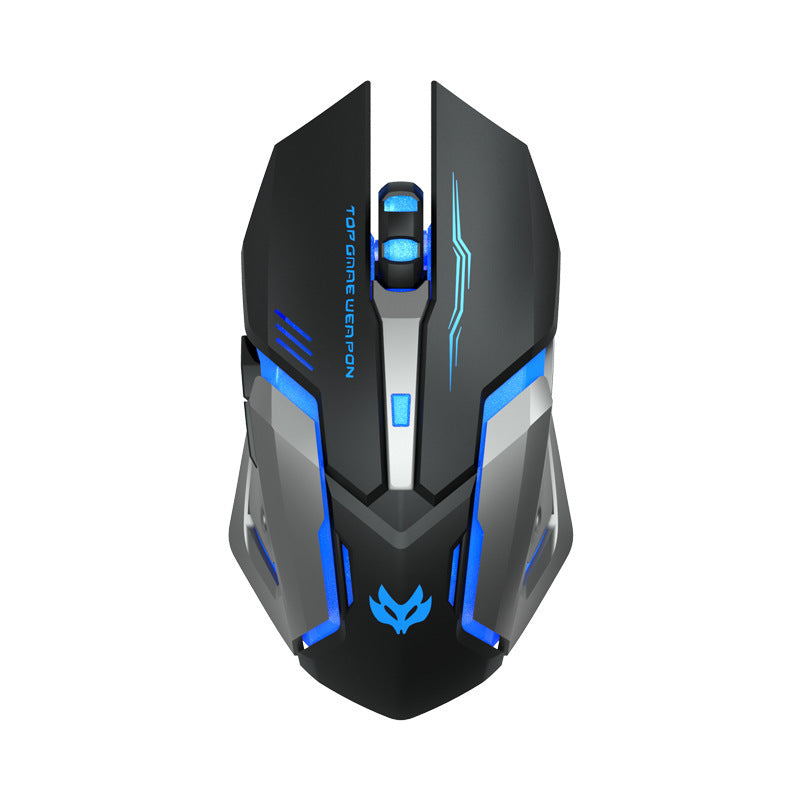 Silent Wireless  Gaming Mouse: Ultimate Precision and Comfort!