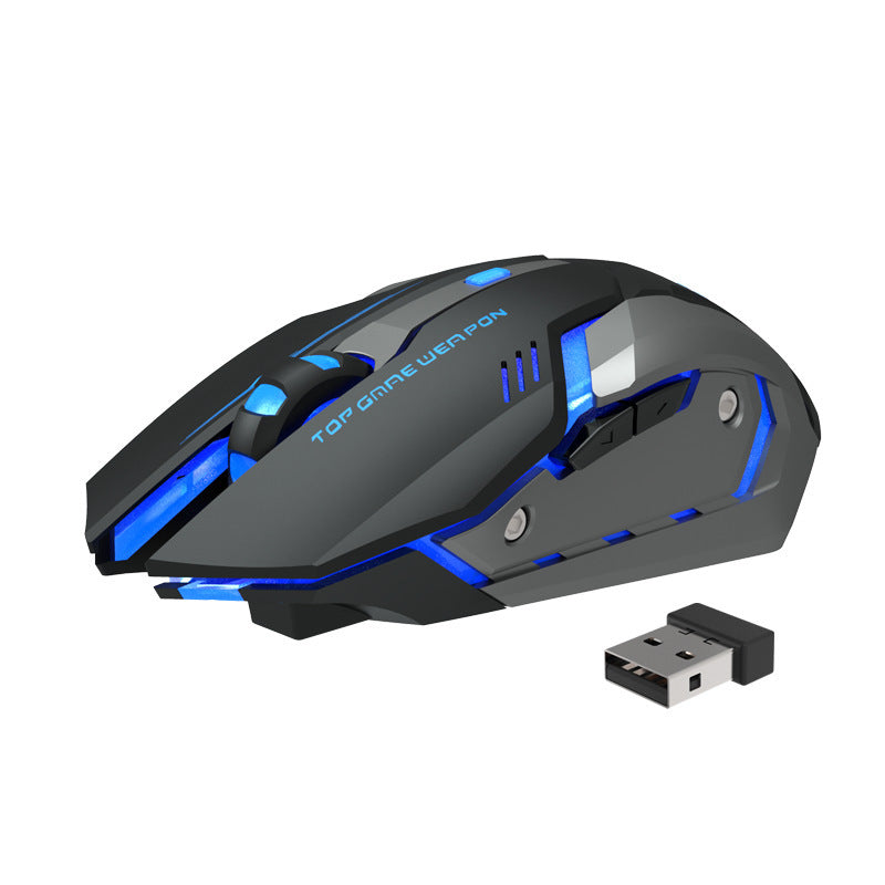 Silent Wireless  Gaming Mouse: Ultimate Precision and Comfort!