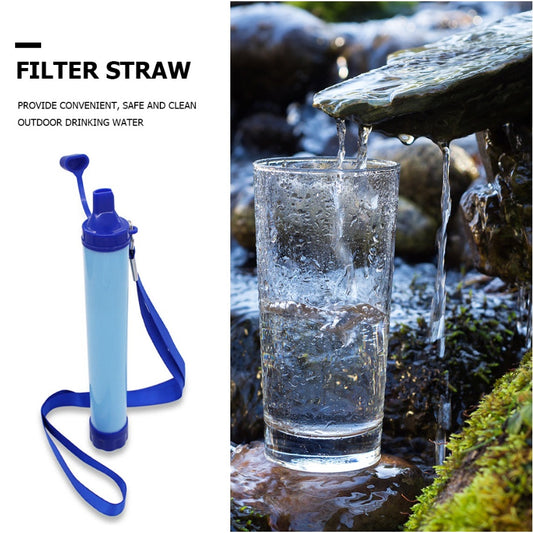 Drink Clean Water Anywhere with Our Portable Filter Straw!