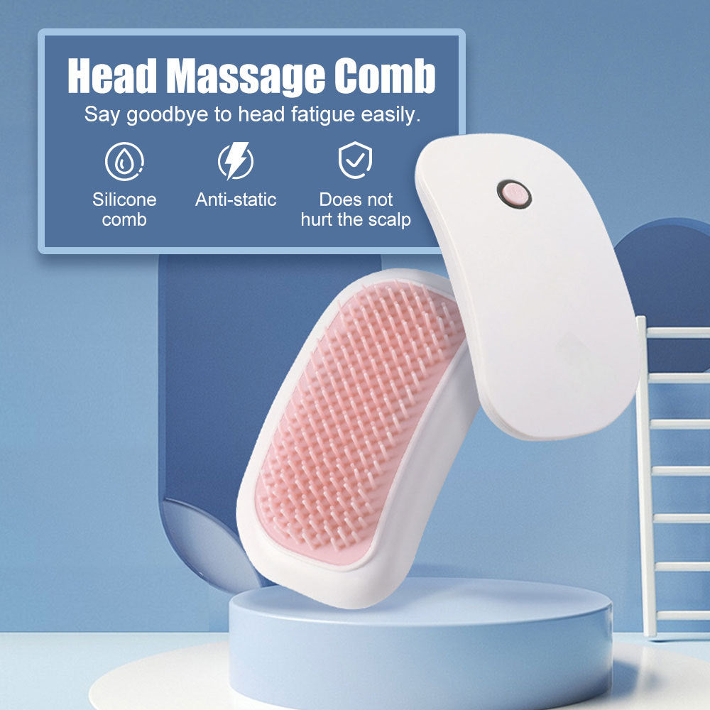 Ultimate Scalp Relaxation: Electric Massager & Scraper for Refreshing Comfort